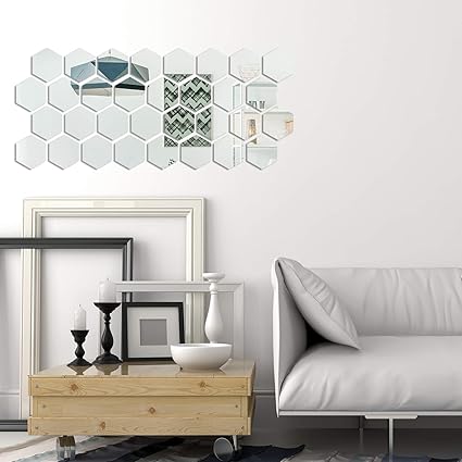 45pcs Mirror Wall Adhesive